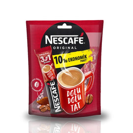 Nescafé 3 - in - 1 Original Premix Coffee 10×17.5g - Sweet and Tea